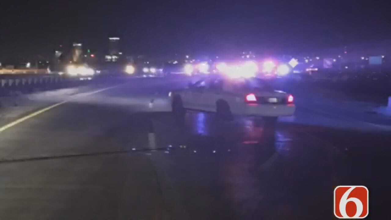 Joseph Holloway Reports On Fatal Highway 75 Crash In Tulsa