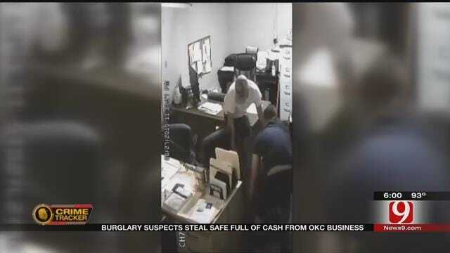 Burglary Suspects Steal Safe Full Of Cash From OKC Business