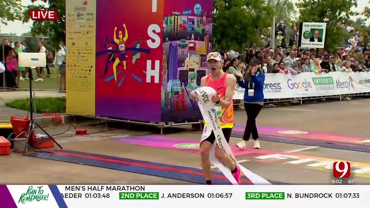 'Honored': Winners Cross The Marathon Finish Line