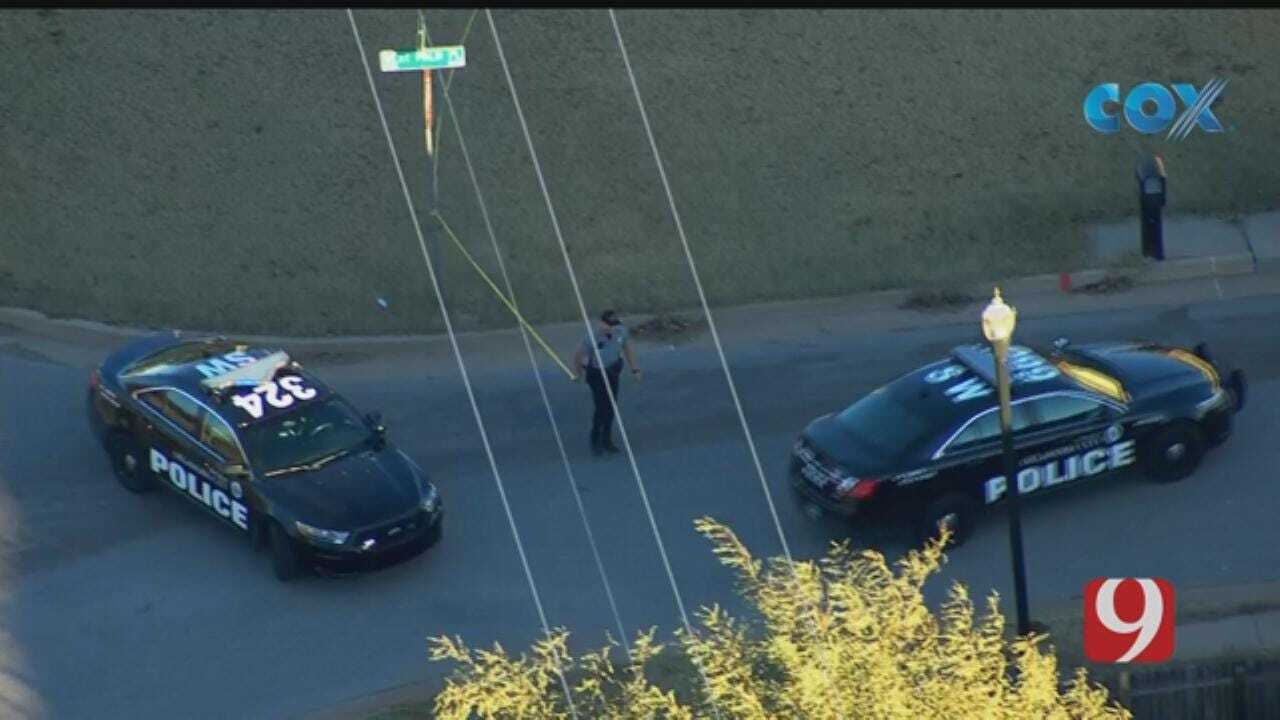 Bob Mills SkyNews 9 Flies Over A Reported Shooting In SW OKC