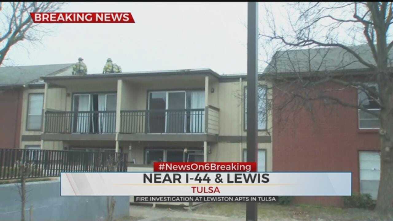 Fire Damages Unit At Tulsa Apartments