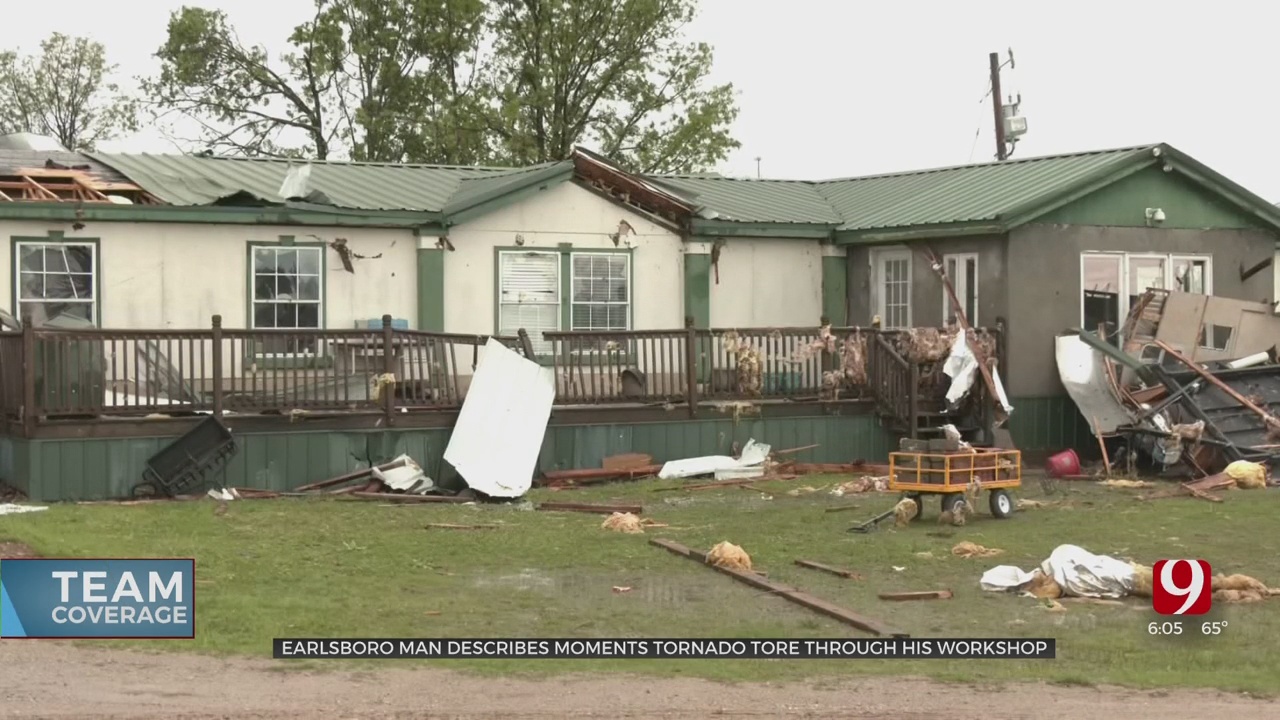 Earlsboro Resident Describes Riding Out Powerful Storm