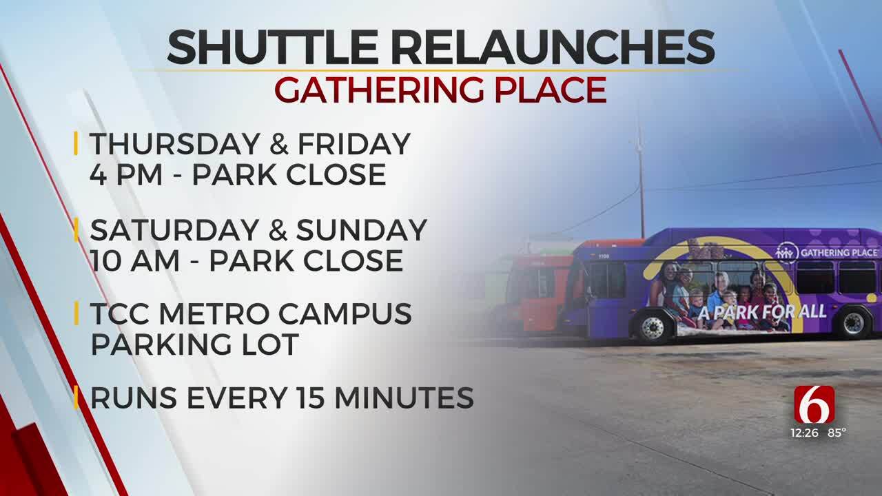 Gathering Place To Relaunch Downtown Shuttle Program
