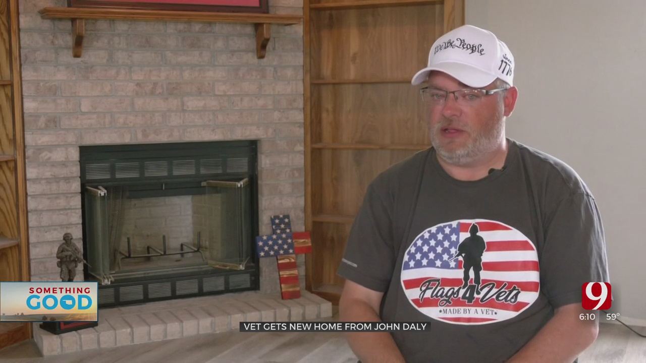 Something Good: Oklahoma Man Encouraging Fellow Veterans Receives New Home 