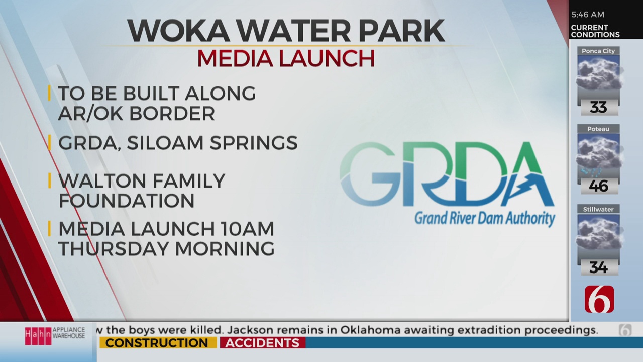 Grand River Dam Authority Announces New White-Water Park