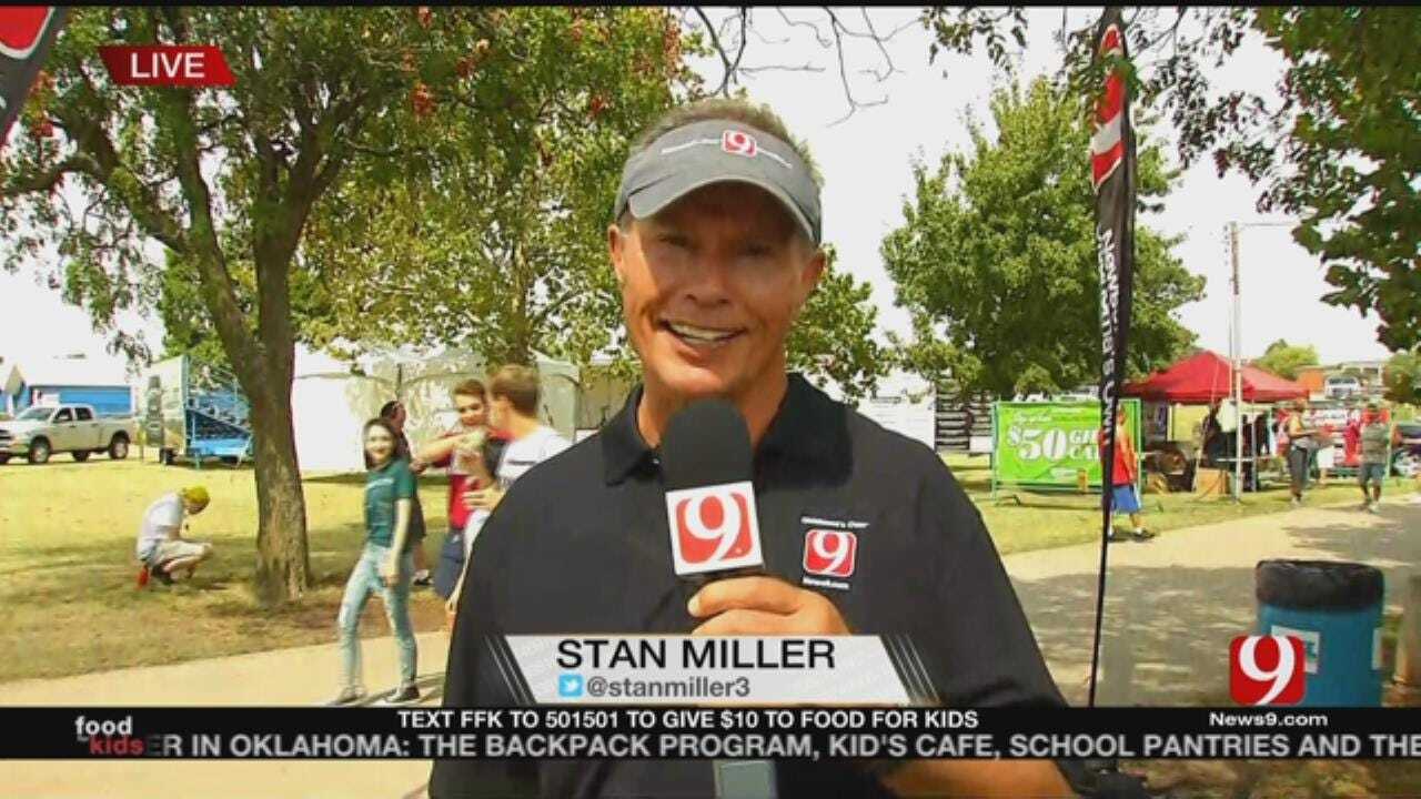 Stan Miller Live From The News 9 Booth At OK State Fair