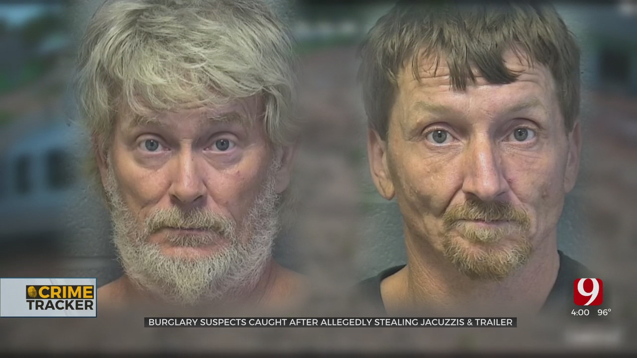 Two Men Accused Of Stealing Construction Supplies, Jacuzzi Hot Tubs From Choctaw Neighborhood