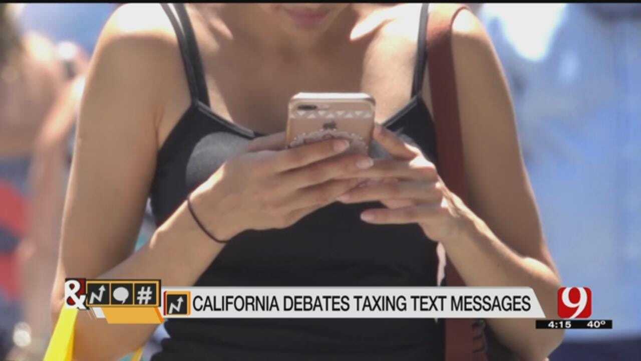 Trends, Topics & Tags: California Debates Taxing Text Messages