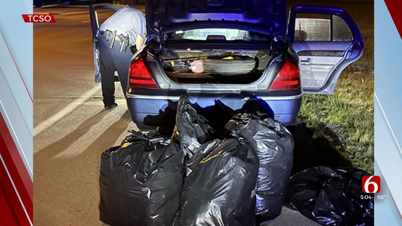Man Arrested After Deputies Find Over 100 Pounds Of Marijuana During Traffic Stop