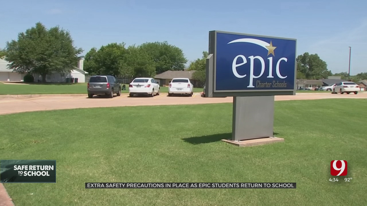 Extra Safety Precautions In Place As Epic Students Return To School 