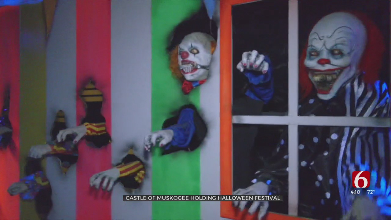 Halloween Festival Underway At The Castle Of Muskogee 