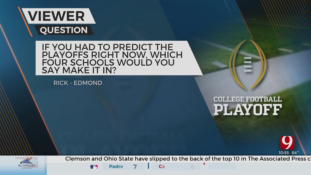 Viewer Question: Playoff Predictions