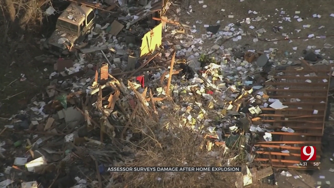 Oklahoma Co. Assessor Determines Value Of Property After Friday’s NW OKC House Explosion