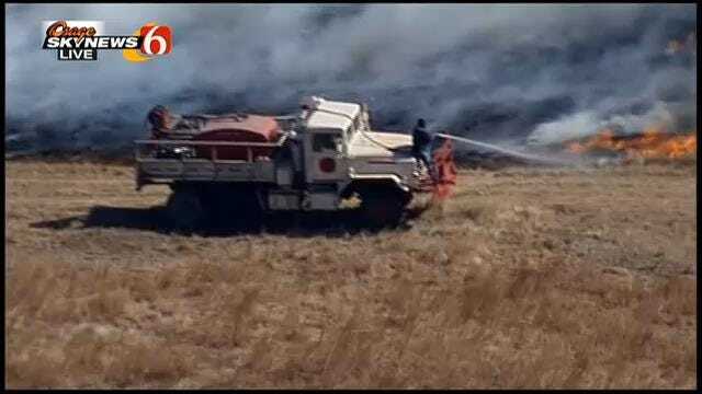 Osage SkyNews 6: Firefighters Battle Washington County Wildfire