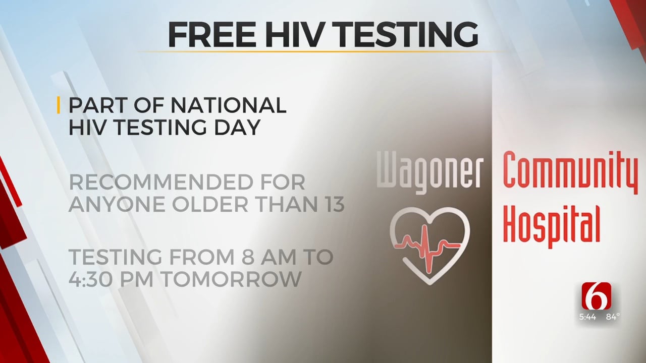 Wagoner County Hospital Offering Free HIV Testing