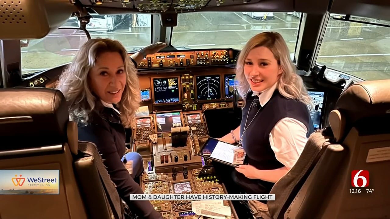 Mother, Daughter Make History As 1st To Co-Pilot International Flights Together