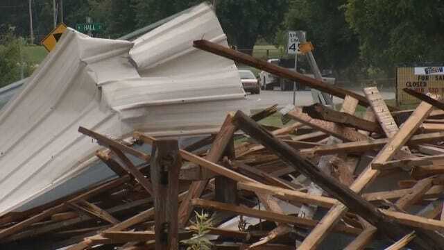 WEB EXTRA: Video Of Tornado Damage in Adair