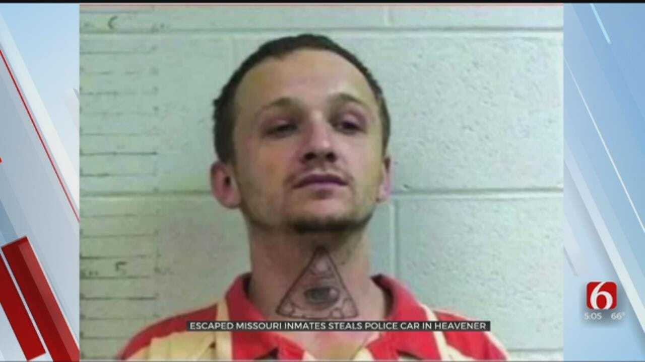 Escaped Missouri Inmate Steals Police Car In LeFlore County