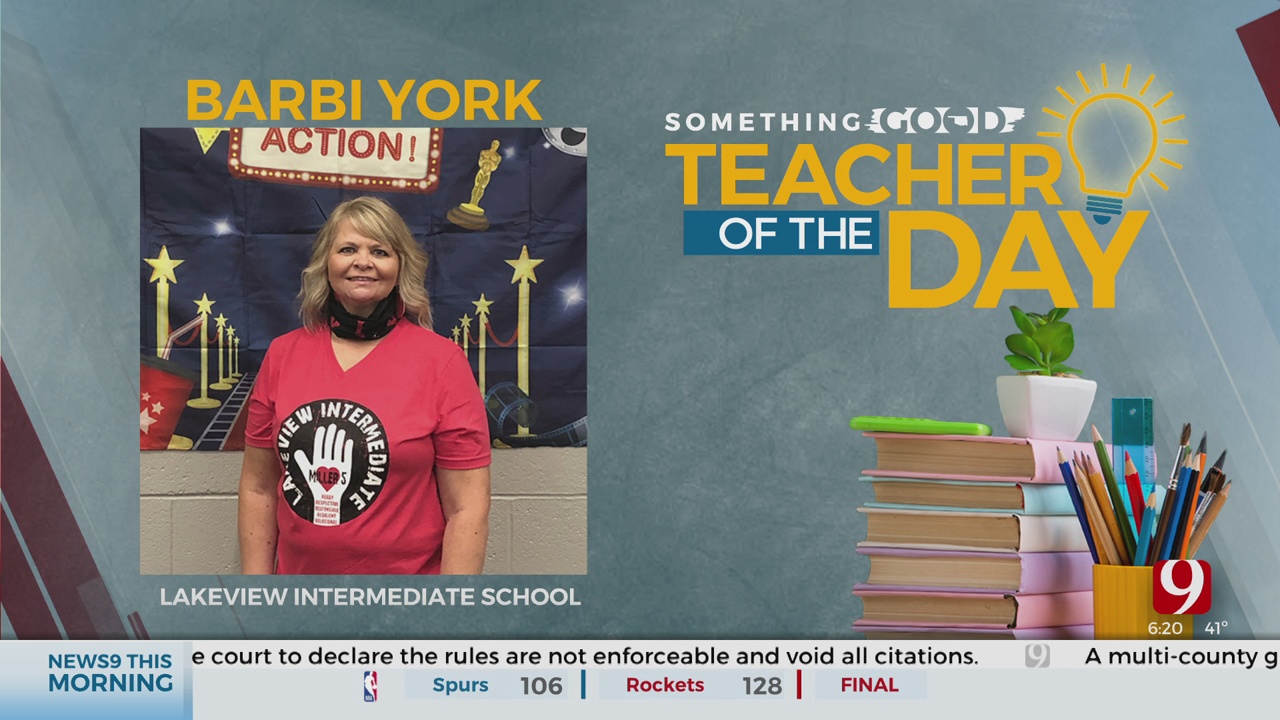 Teacher Of The Day: Barbi York