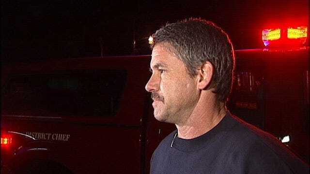 WEB EXTRA: Tulsa Fire District Chief Randy Reed Talks About Casa Linda Apartment Fire