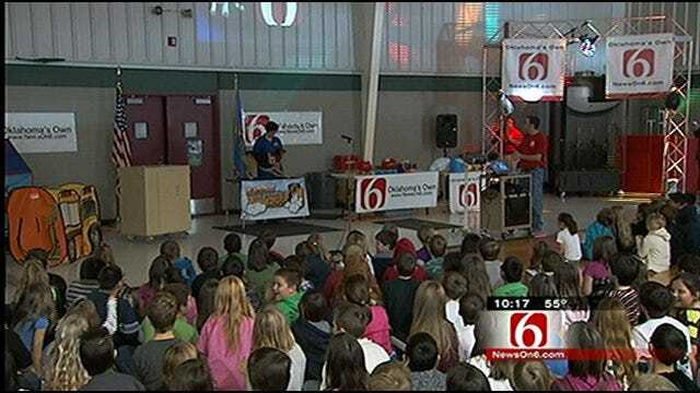 Trav's Wild Weather Camp Visits Catoosa Elementary