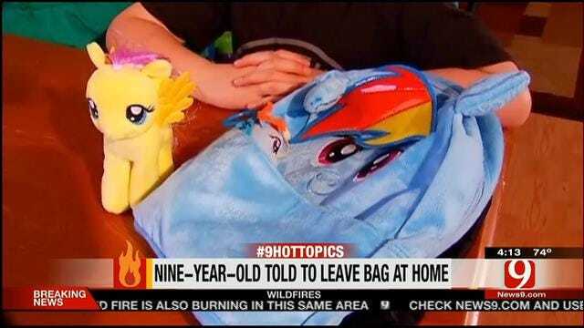 Hot Topics: 9-Year-Old Boy Told To Leave Bag At Home