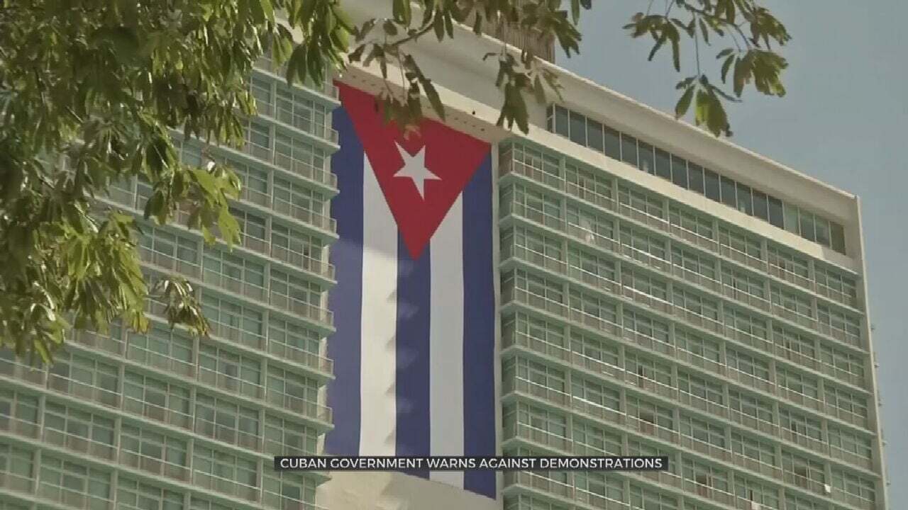 Cuban Government Warns Against demonstrations