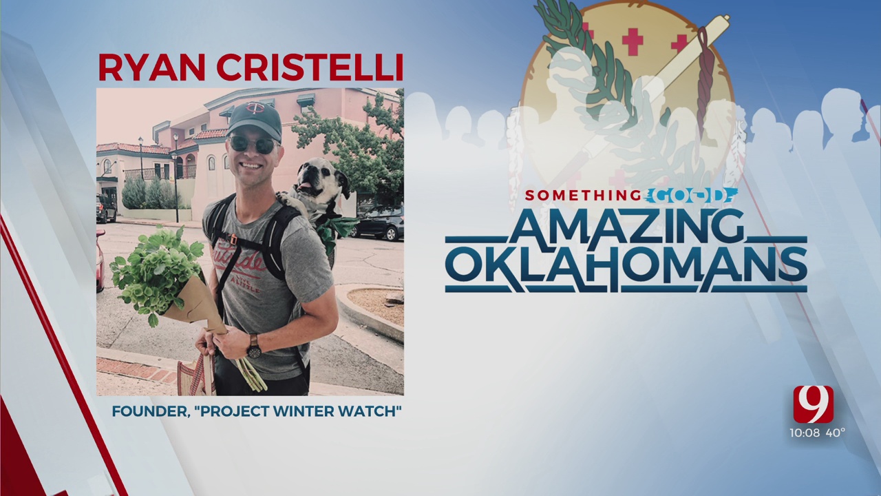 Amazing Oklahoman: Ryan Cristelli Buys Winter Gear For Unhoused Oklahomans 