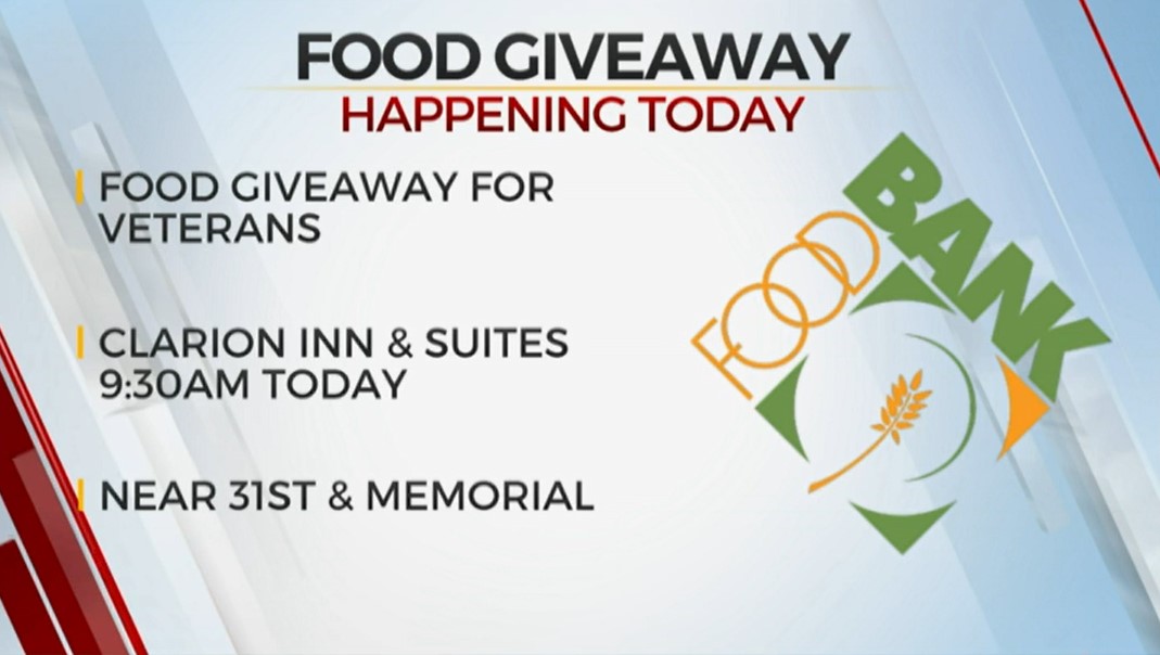 Local Organizations Hold Food Giveaway For Veterans In Need