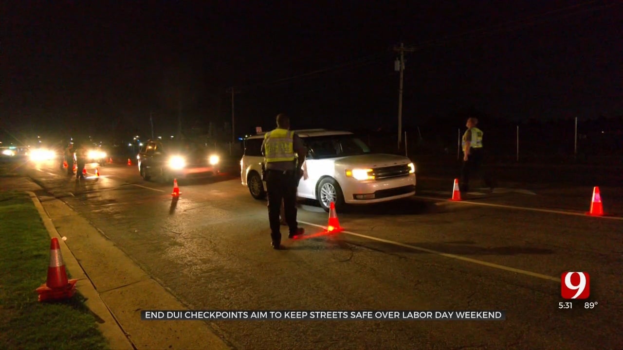 Local Law Enforcement Agencies Set Up Sobriety Checkpoints During Labor Day Weekend