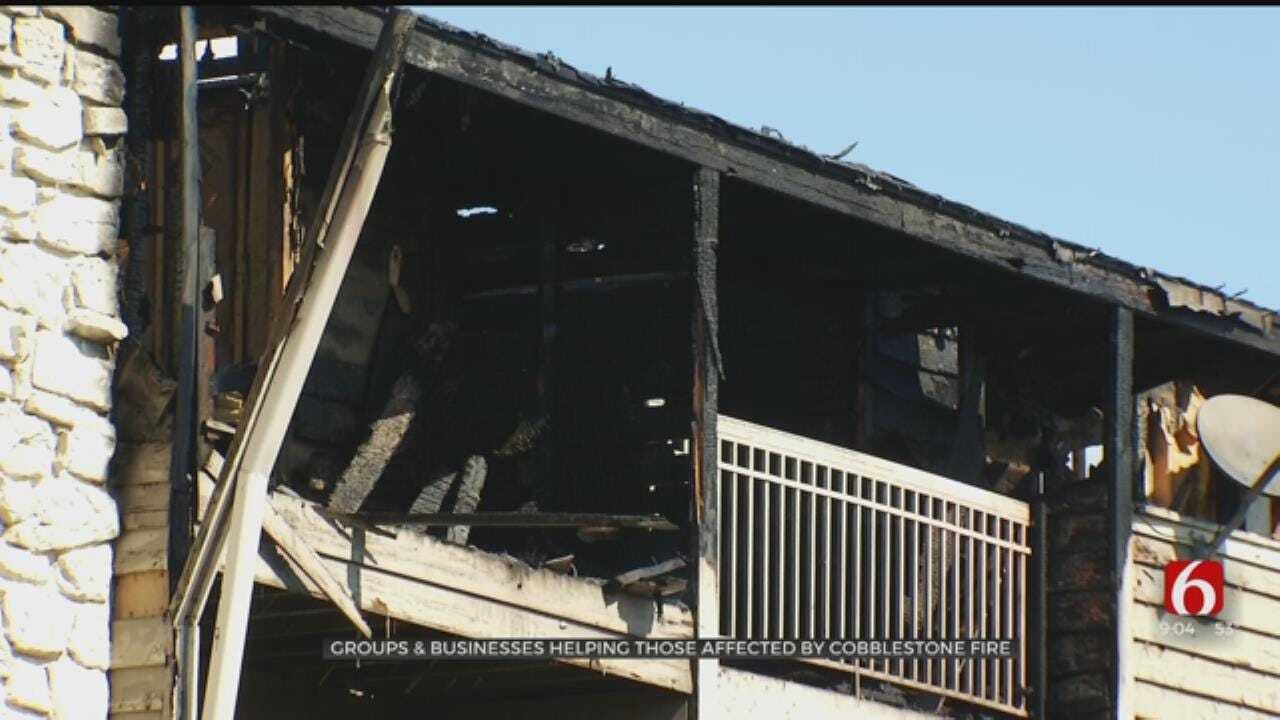 Community Rallies To Help Victims Of Tulsa Apartment Fire
