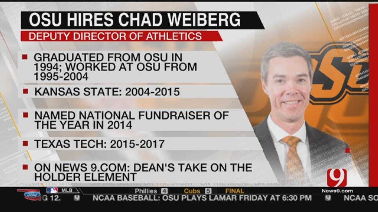 Weiberg Returns To Oklahoma State As Deputy Director of Athletics