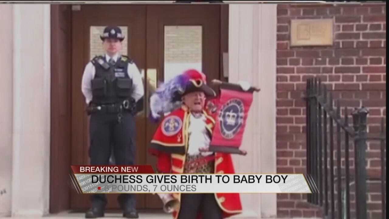WEB EXTRA: The Prince's Official Birth Announcement