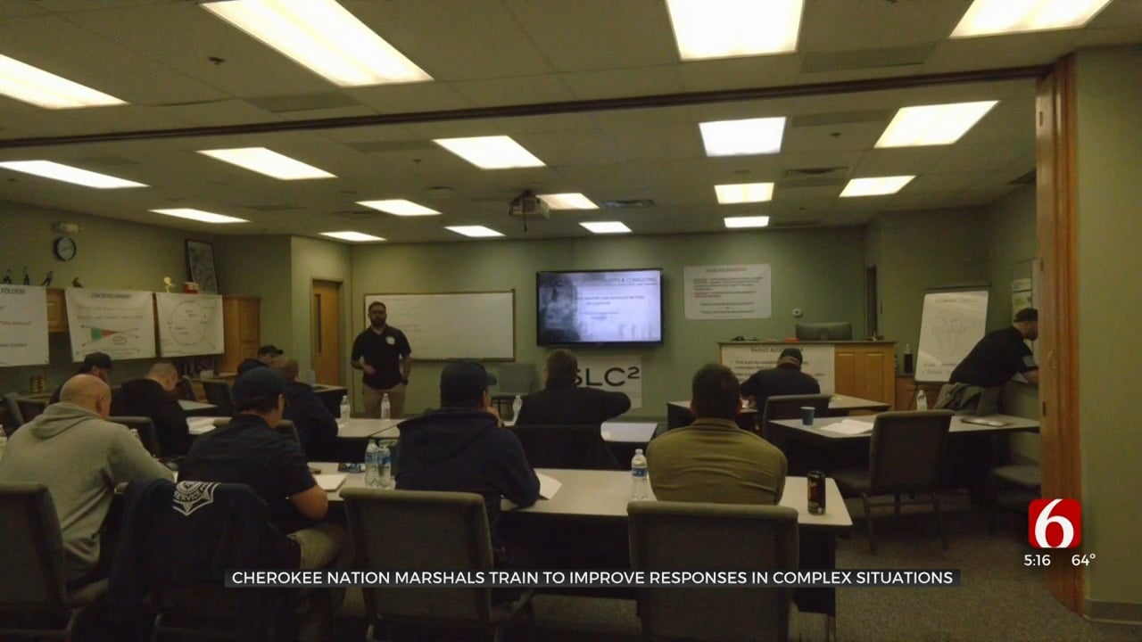 Cherokee Nation Marshals Train To Improve Responses In Complex Situations