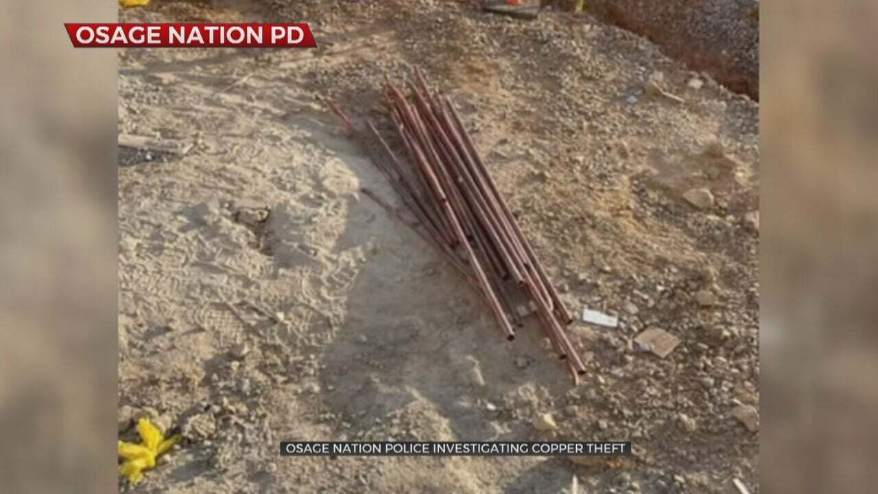 Thieves Steal $10,000 Worth Of Copper Piping From Construction Site In Pawhuska