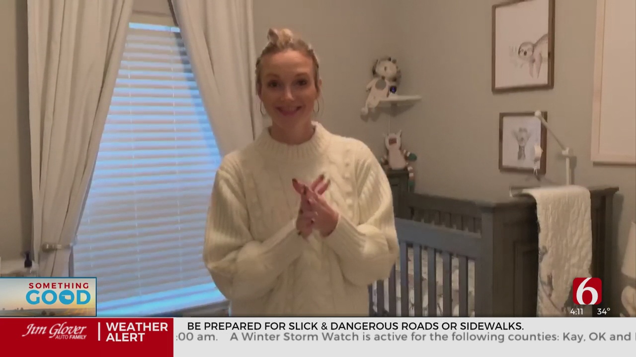 Meteorologist Stacia Knight Gives Look At Baby Callahan’s Room 
