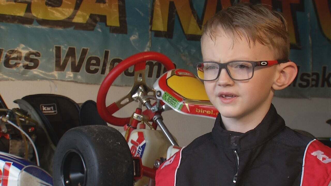 7-Year-Old Bixby Racer Hopes To Drive For Team Ferrari Someday 