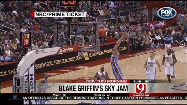 Blake Griffin's Hang Time!