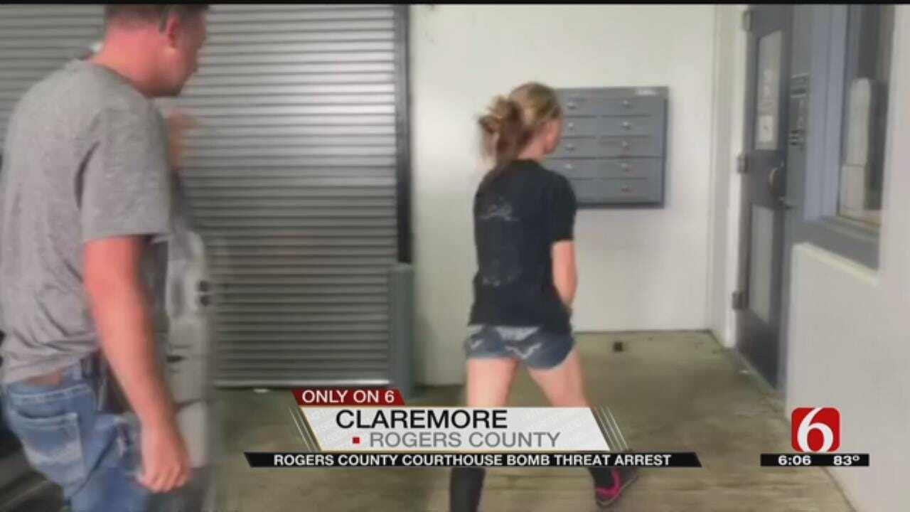 Woman Arrested In Connection To Rogers County Bomb Threat
