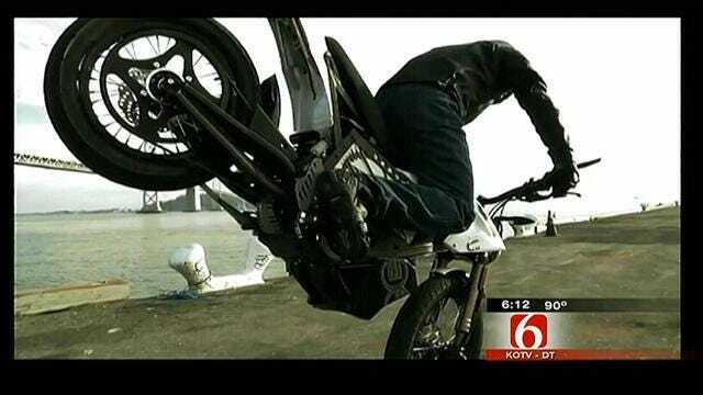 Tulsan Gets Revved Up About Electric Motorcycle