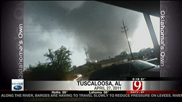 Man Risks Life To Record Video Of Alabama Tornado