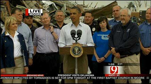 President Obama Speaks About Moore Tornado Relief Effort