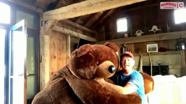 WATCH: Bill Murray Sings Take Me Out To Ballgame With Giant Teddy Bear