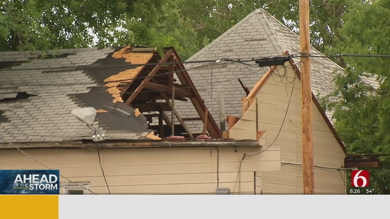 Ahead Of The Storm Tulsa: Oklahoma Man Shares Story Of Damage From Severe Weather