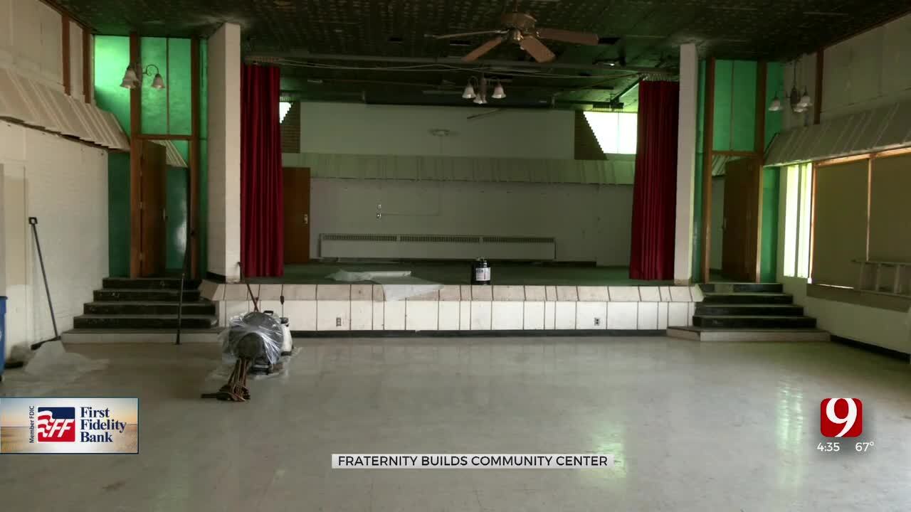 Local Fraternity Completes First Phase Of Building Local Community Center
