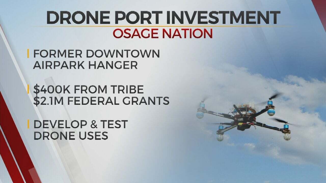 Osage Nation To Invest $400,000 Into New Drone Port
