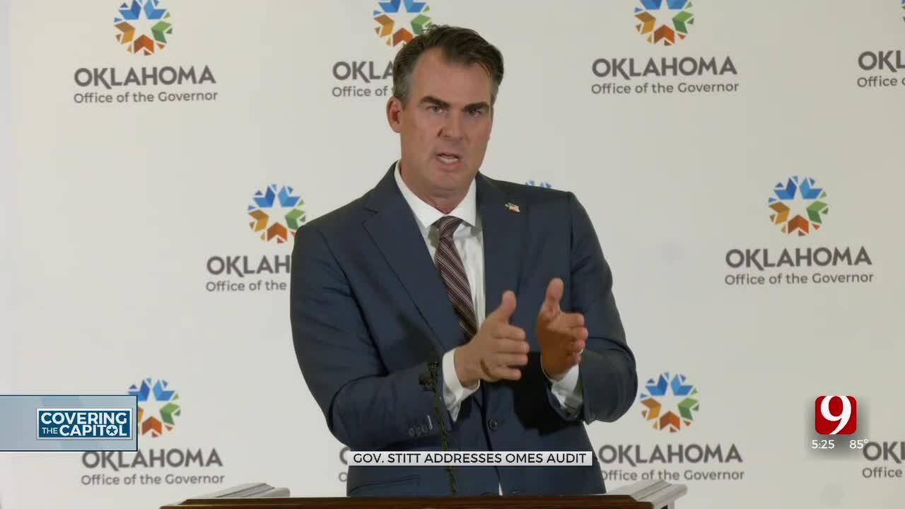Gov. Stitt Responds To 200-Page State Audit On OMES