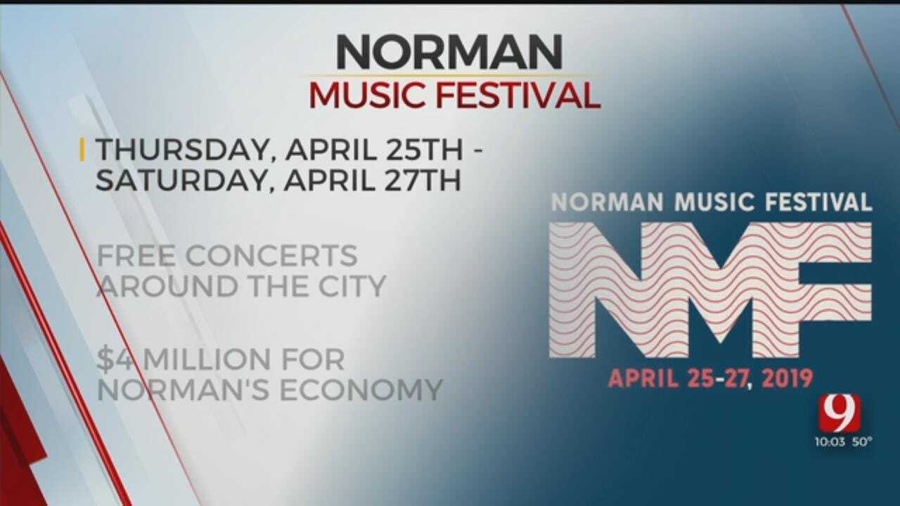 City Of Norman Preparing For Annual Music Festival