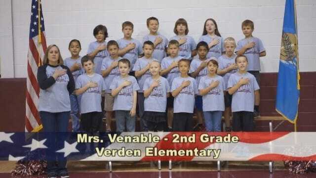 Mrs. Venable's 2nd Grade Class at Verden Elementary School