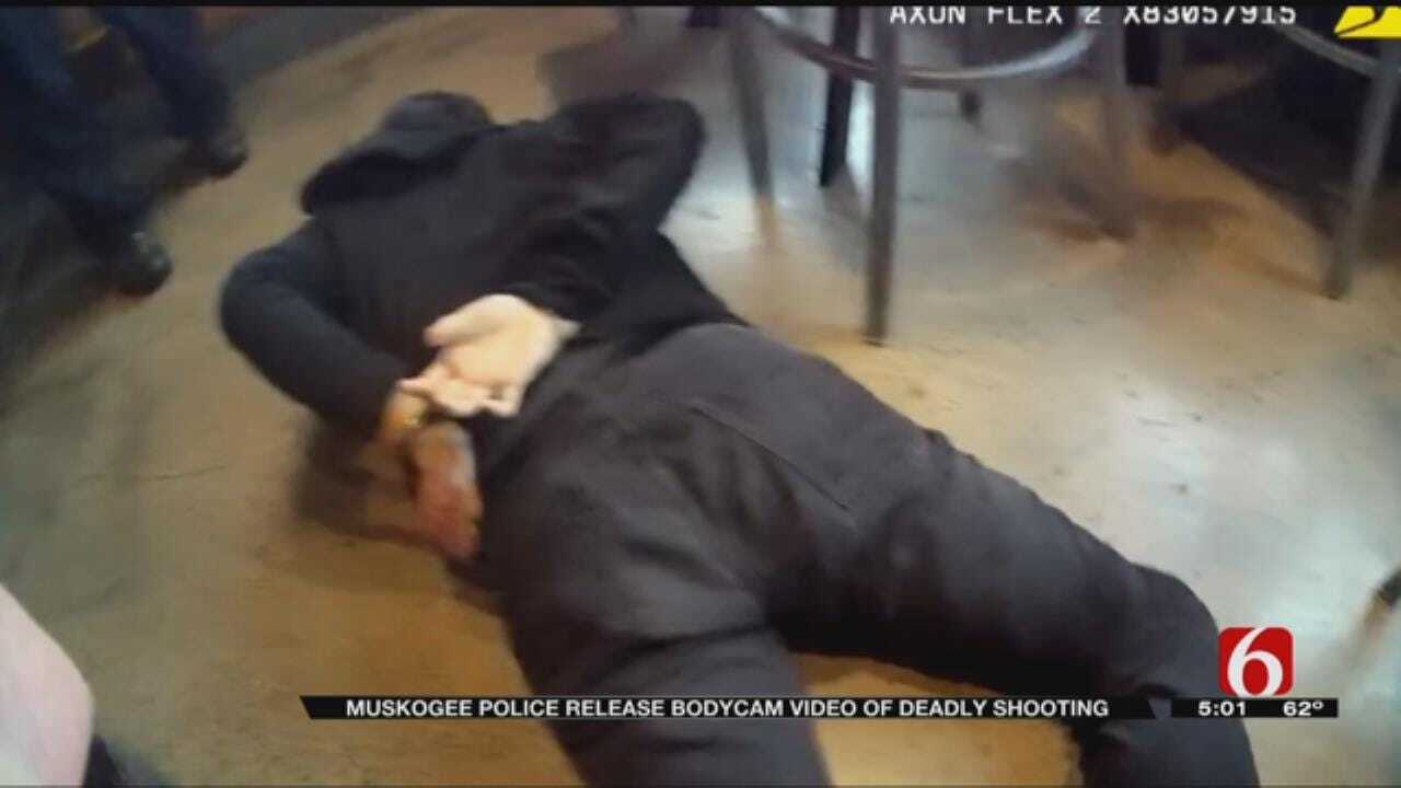Muskogee Police Release Body Cam Video Of Officer-Involved Shooting